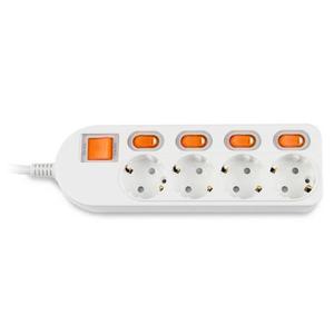 멀티탭 4구3M 개별S W Office Factory