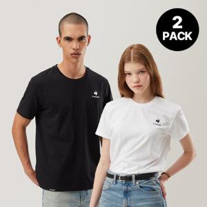 [르꼬끄공식] [30% OFF] 2PACK 반팔티 (QP213LRS51)