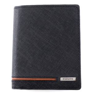 [에스콰이아]사피아노소가죽중지갑 ECBFPN308BK