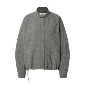 닥스 여성 24FW 가격인하울 블랙 체크 집업 보머 자켓 DLJA4C701BK