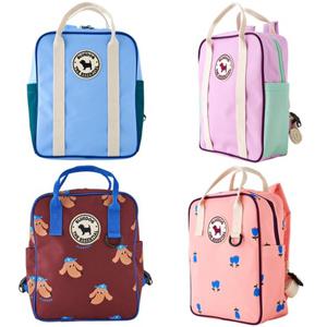 [블루독8-키즈]4종택1 핑크에센셜컬러블럭백팩 소풍가방 보조가방 초등학생 세돌선물 24A1983002