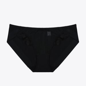 [섹시쿠키]스트링 블랙 시스루 헴팬티 SCWPA501