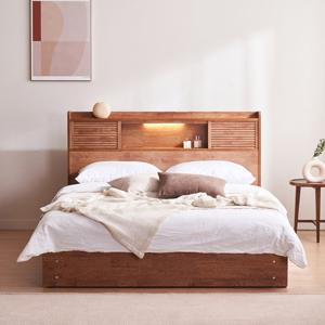 잉글랜더 엔비 템바보드 원목 수납 침대 Sweet Slumber 9존 Q