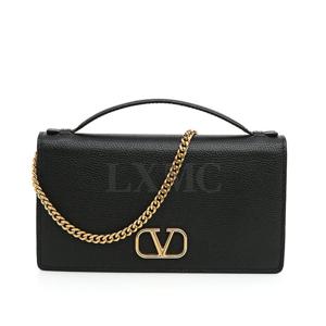 [중고명품] 발렌티노 V 로고 체인백 탑핸들 미니크로스 1W0P0W42