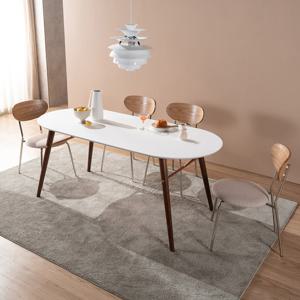 리바트 아르떼 트라이포드 6인 라운드 세라믹 식탁