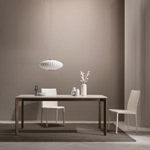 리바트 아르떼 스와레 6인 사각 세라믹 식탁