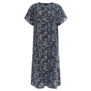 샵앤) [썸머바캉스룩]쿨링 인견 롱원피스 G-PP-WDR-12080-네이비