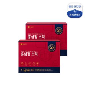 [종근당건강] 홍삼정 스틱(30포) 2박스