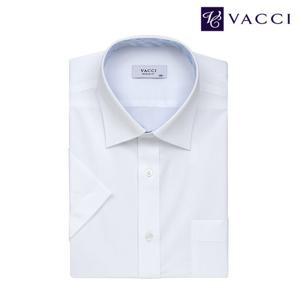 바찌 레이온스판 솔리드 반팔셔츠화이트 VD1N2BR605A0