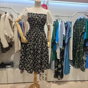 오프리미츠 HC26 추가인하  라운드넥  플라워패턴 라인핏 에이라인 원피스 남구홈플러스 B24op2626