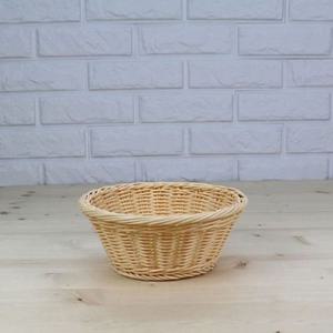 pp 라탄 미니라운드 바구니(연 베이지)소