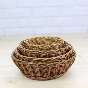 pp 라탄 미니원형바구니 소