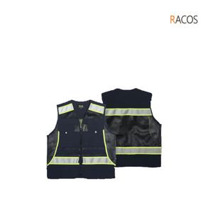 라코스 RC-2052 왕망사 고급 조끼 포인트 디자인 우수한 통기성