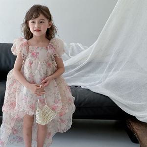 [베이비맥스] 로링 플라워 쉬폰 원피스 R12163