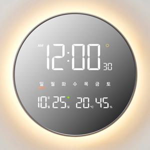 뉴 이클립스 스마트 무드등 백라이트 LED 벽시계 OWD-1014WIFI 와이파이