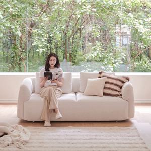 비앙스 바네 아쿠아 3인 패브릭 소파