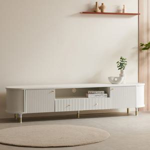 [착불배송]파로마 이즈 라인 2000 서랍 도어 템바보드 거실장 IFO307