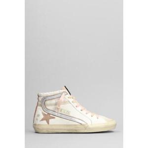 골든구스 뮬 슬리퍼 394666 GWF00586F005407 WHITE