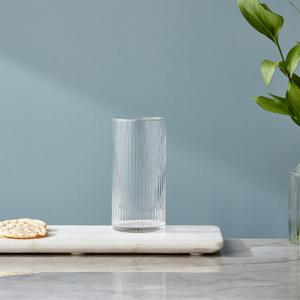 [모던하우스] 플리츠 오션펄스 롱 유리잔 370ml