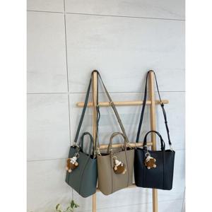 [이쁜] 인형키링 크로스 숄더백 (파우치포함)