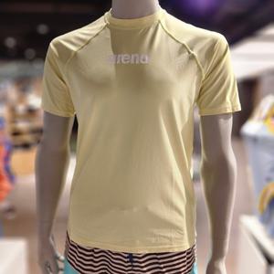 [아레나] 남성 반팔 레시가드 A4BM1RR44LIM-IDG