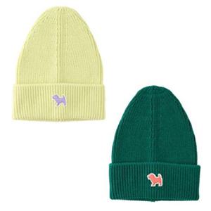 [블루독8-키즈]2종택1 라임에센셜비니 면니트 패션 모자 초등학생 세돌선물 24A1980201