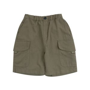 [블루테일]카키 아웃도어 포켓 반바지AYC3PT02KK