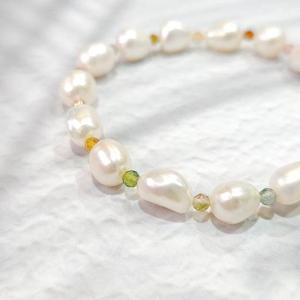 [이쁜] 캔디 3미리 토르마린 담수 진주 팔찌