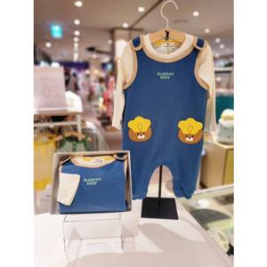 [블루독베이비] (NY)카카오프렌즈키즈 SET우주복B (44A7067507) ch 24FW 백일 돌 조카