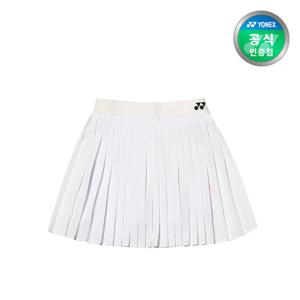 요넥스 테니스 치마바지 여성용 화이트 245PS001F