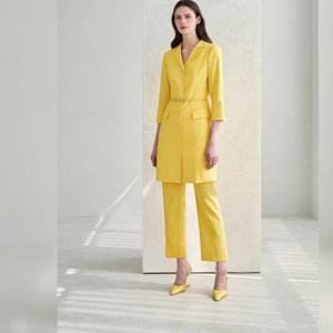 [제시뉴욕]린넨롱자켓JC4NSJH71_KG