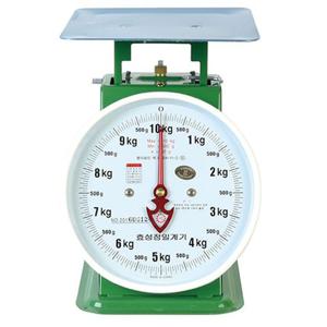 효성정밀계기 지시저울 10kg 438-0250