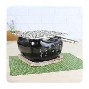 송이석쇠 손잡이 불판  스텐 스테인레스