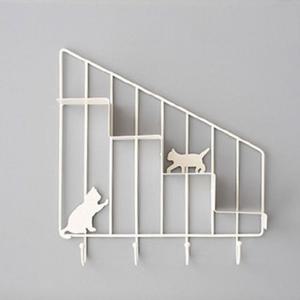 고양이 미니 선반(화이트)