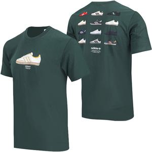 [정품] 아디다스 TS 스포츠 삼바 슈즈 티셔츠 (IX6717)
