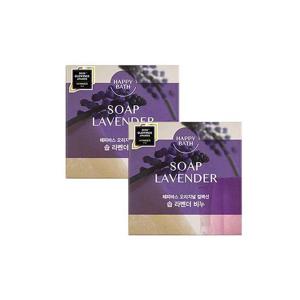 [해피바스] 오리지널 컬렉션 라벤더 비누90g 12개