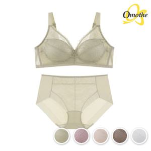 오모떼 에어리쿨 풀커버 레이스 브라렛 팬티 2종/택일