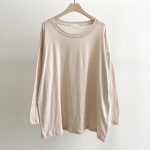 아이우먼 비비코튼썸머긴팔티 ZYS424M407 빅사이즈