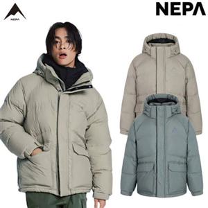 [네파][다운 패딩](7J72070) 남성 하이크로버 타슬란 아웃포켓 구스다운 구스패딩