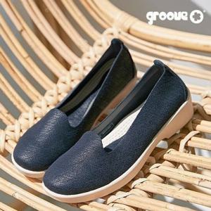 그루브 여성 SUNNY 슬립온 로퍼 (H0308015MA-W-GSGR)