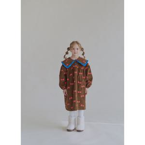 [로아앤제인(아동)]코듀로이체리콕 원피스RJ23WOP09BR