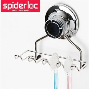 스파이더락 강력흡착판 큐방 와이어 칫솔걸이 큐