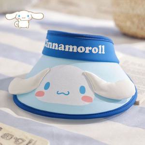 산리오 시나모롤 UV차단 입체 페이스 여름 썬캡 모자