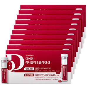 디어퀸 이너뷰티&콜라겐 샷 7병x10박스/10주