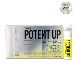 유한포텐업 멀티비타민 은행잎추출물 테아닌 1박스(총7병)