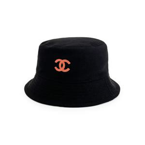 [엘러브] 샤넬 CC로고 리버시블 버킷햇 L 블랙/오렌지 4ET0849