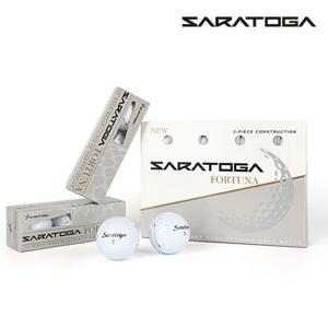 사라토가 FORTUNA 고반발 비거리 전용 2-PIECE 골프볼 1더즌 (12