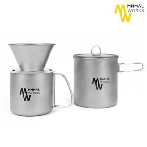 [미니멀웍스] 티타늄 드리퍼 세트