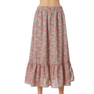 [파파야]플라워프릴스커트(PNORSK013B)