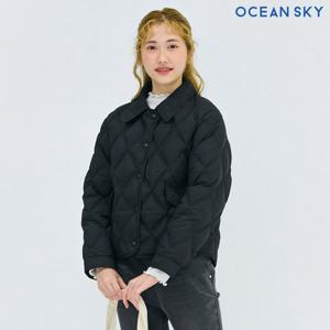 [오션스카이] 여아 퀼팅 카라 경량 다운 점퍼-DFJG4752C03